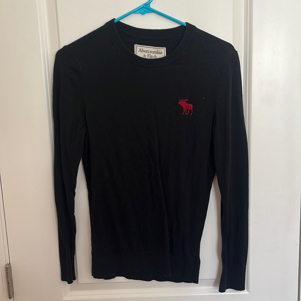 ABERCROMBIE & FITCH Mens sweater black XS
